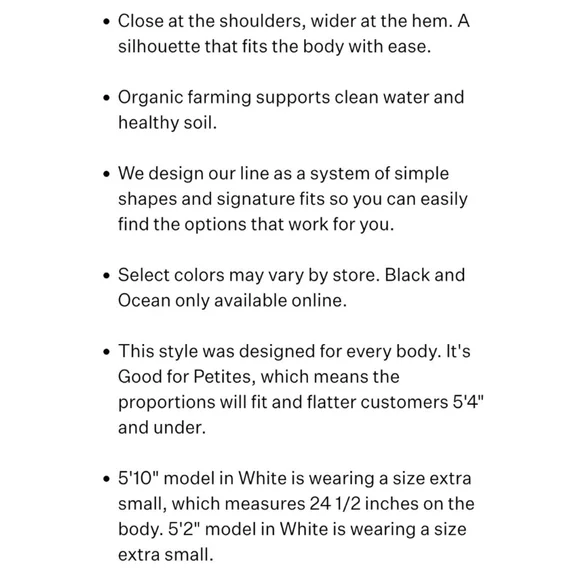 Eileen Fisher Cotton Tshirt Size 1X - Picture 2 of 6